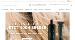 Desktop Screenshot of intelligent-nutrients.de